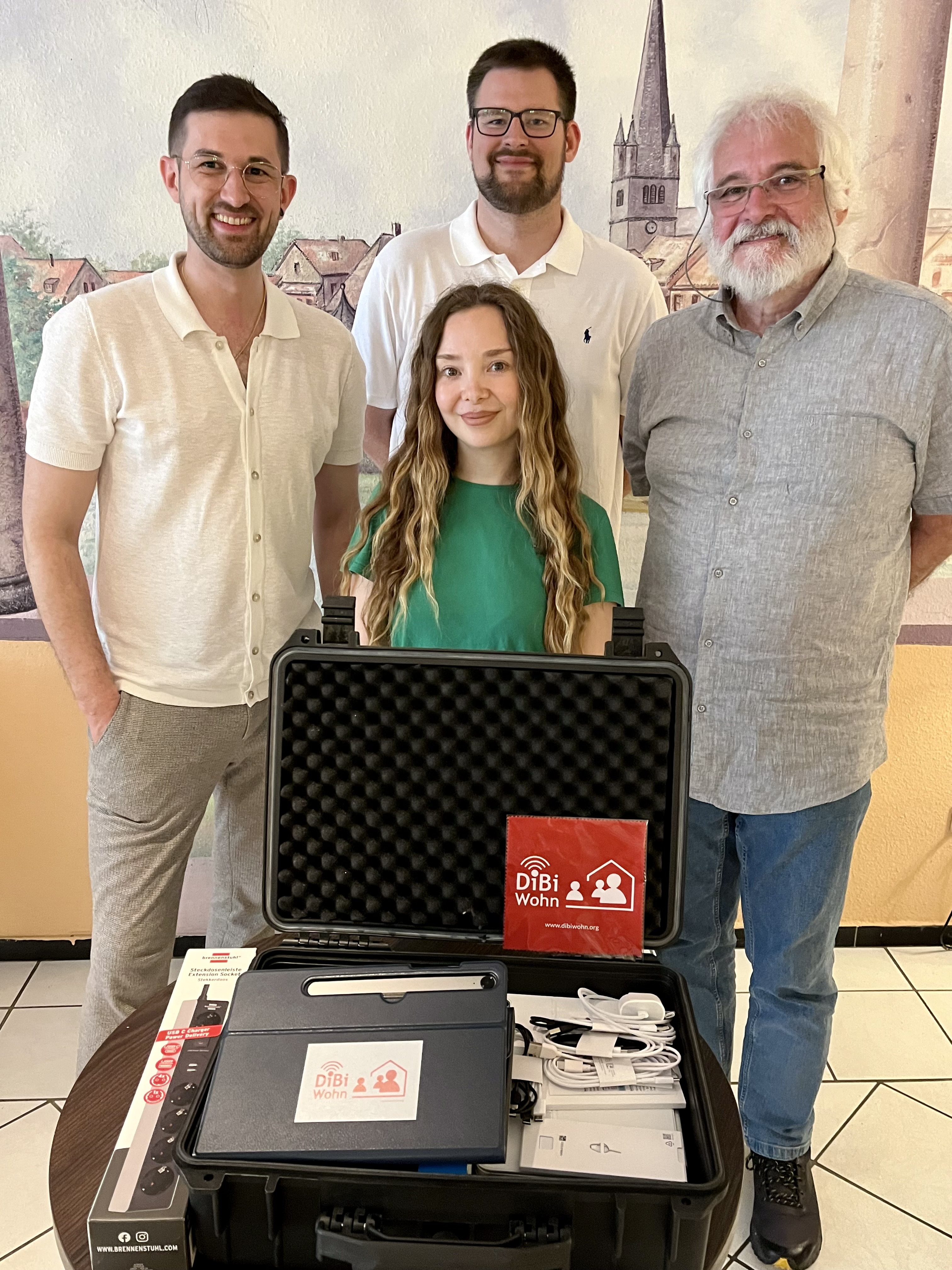 Übergabe Technikkoffer Pro Seniore Salinental 2025